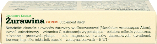 Żurawina premium, kapsułki OLIMP LABS