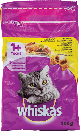 Briketi za mace sa piletinom i povrćem, 1+ godina whiskas