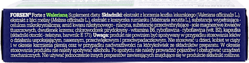 Forsen Forte z walerianą, kapsułki OLIMP LABS