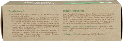 Krem  do depilacji ciała z aloesem 3 min Vegan JOANNA