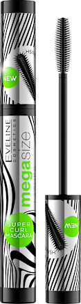 Mega Size Lash Curl maskara – Black EVELINE COSMETICS