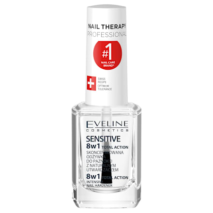 Интензивен заздравител за нокти 8in1 Total Action Sensitive EVELINE COSMETICS