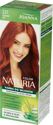 Farba do włosów Jesienny Liść 221  JOANNA Naturia color