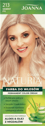 Farba do włosów Srebrny pył 213 JOANNA Naturia color