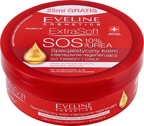 Extra Soft S.O.S 10% UREA EVELINE COSMETICS
