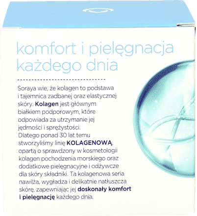 KOLAGEN + ELASTYNA Pielęgnacyjny krem nawilżający Soraya