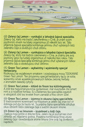 Herbata zielona Lemon (20 x 1,75 g) Teekanne
