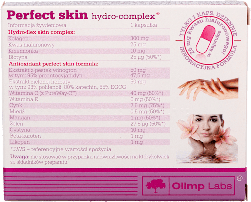 Perfect Skin Hydro-Complex, kapsułki OLIMP LABS
