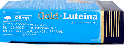 Gold-Luteina, kapsułki OLIMP LABS