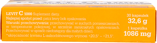 Suplement diety Levit C 1000, kapsułki OLIMP LABS