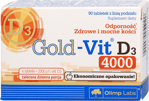 Gold-Vit D3 4000 IU, tabletki  OLIMP LABS