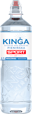 Woda mineralna, sport Kinga Pienińska