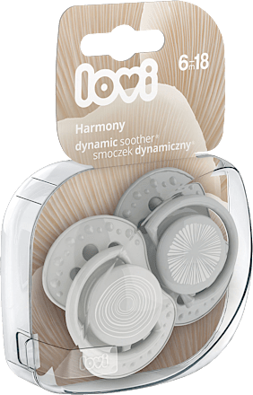 Suzetă silicon Dynamic Harmony pentru băieți LOVI