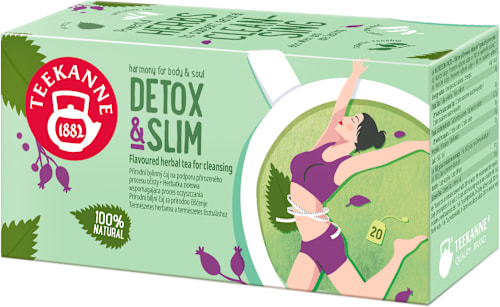 Detox & Slim čaj, 20 vrećica TEEKANNE