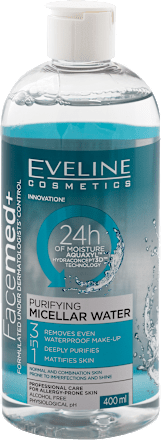 Čistilna micelarna voda 3 v 1 Facemed+ EVELINE COSMETICS
