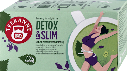 Detox & Slim čaj, 20 vrećica TEEKANNE