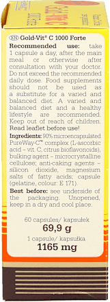 Suplement diety Gold-Vit C 1000 Forte, kapsułki OLIMP LABS