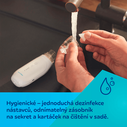 nosní odsávačka elektrická easy & NATURAL 0m+ Canpol babies