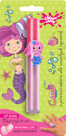 Гланц за устни с аромат на бонбони + детски пръстен Русалка Chlapu Chlap