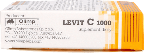 Suplement diety Levit C 1000, kapsułki OLIMP LABS