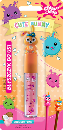 Гланц за устни Cute Bunny с аромат на кокос Chlapu Chlap