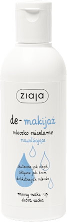 Mleczko micelarne nawilżające De-Makijaż ziaja