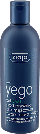 Żel pod prysznic 3w1 Yego ziaja