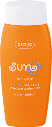 sun losion za sunčanje, SPF 20 ziaja