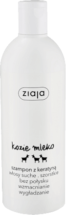 Szampon z keratyną wzmacnianie wygładzanie Kozie Mleko ziaja