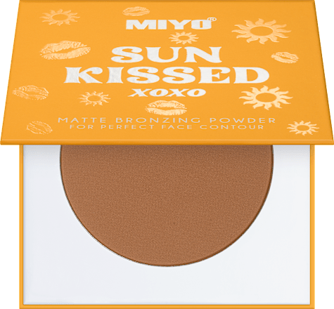 Puder brązujący Matt Bronzing Powder Sun no 01 Warm Bronze Miyo