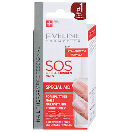 Nail Therapy SOS lak za nokte protiv listanja i lomljenja EVELINE COSMETICS