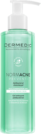 Антибактериален почистващ гел Normacne DERMEDIC
