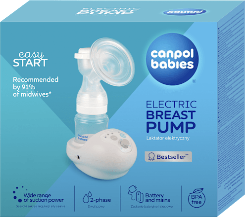 elektrická odsávačka mateřského mléka Easy Start Canpol babies