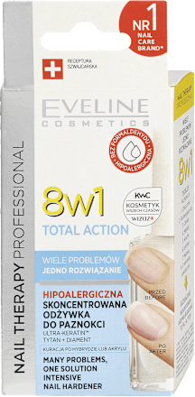 ODŻYWKA NAIL THERAPY 8W1 EVELINE COSMETICS