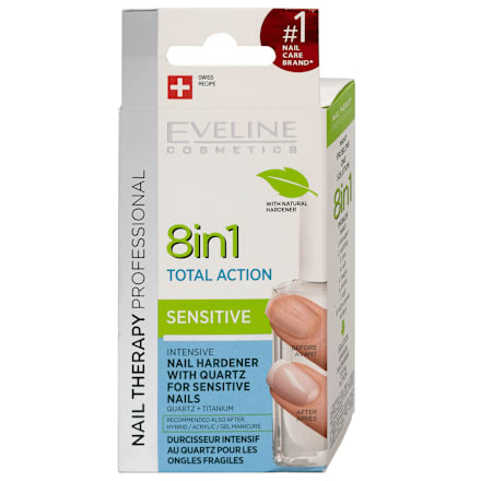 Nail Therapy lak za nokte 8 u 1 – Sensitive EVELINE COSMETICS