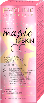 magic Skin CC krema protiv crvenila  EVELINE COSMETICS