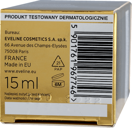 Gold Lift expert luksusowy krem oczy/usta 50+/70+   EVELINE COSMETICS