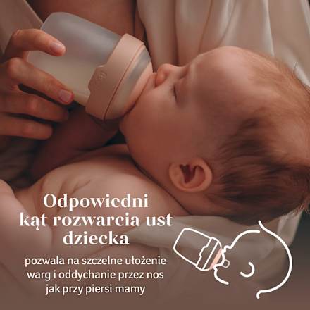 Smoczek dynamiczny do karmienia 3m+, wolny LOVI