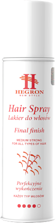 Lakier do włosów Perfeckt Finish Hegron