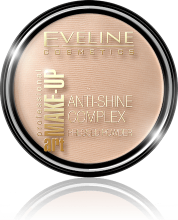 Kompaktni puder Professional Art Make-Up, 37 Warm Beige EVELINE COSMETICS