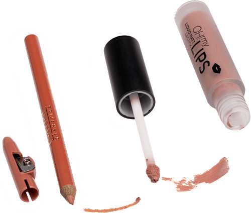 Червило + Молив ОH! my LIPS 01 Neutral Nude EVELINE COSMETICS