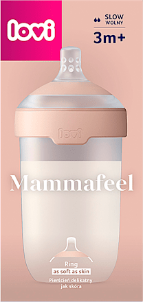 Biberon Mammafeel pentru bebeluși 3+ LOVI