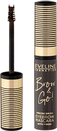 Brow & Go maskara za obrve – 02 Dark  EVELINE COSMETICS