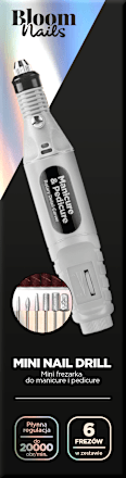 Комплект мини електрическа пила за нокти Bloom nails