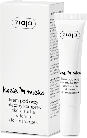 Krem pod oczy mleczny kompres Kozie Mleko ziaja
