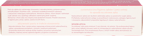 Pasta do zębów zmniejszająca nadwrażliwość Sensitiv ziaja