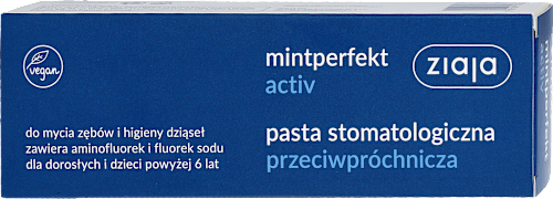 Pasta do zębów przeciwpróchnicza Activ ziaja