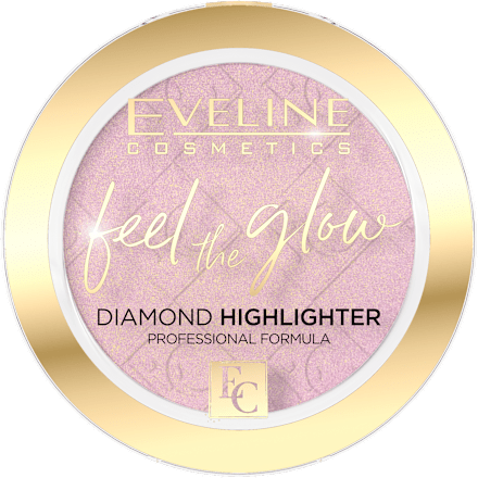 Rozświetlacz w kamieniu Feel The Glow Nr 03 EVELINE COSMETICS