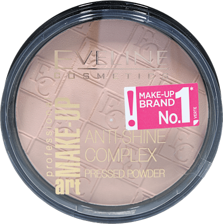 Kompaktni puder Anti-Shine Complex Art Make-Up, 35 Golden Beige EVELINE COSMETICS