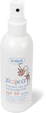 Mleczko dla dzieci wodoodporne, SPF 30 Ziaja
